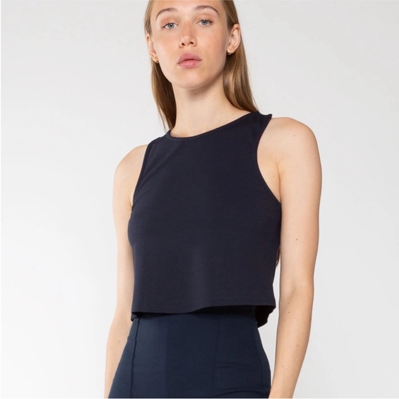 RIPLEY RADER | NEW Classic Navy Blue Ponte Knit Tank Top Women’s Size 4/L - Picture 1 of 11